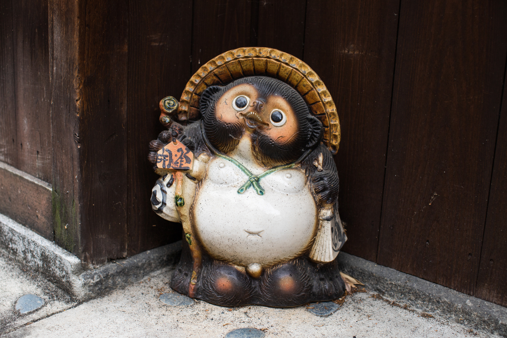 Tanuki Statue